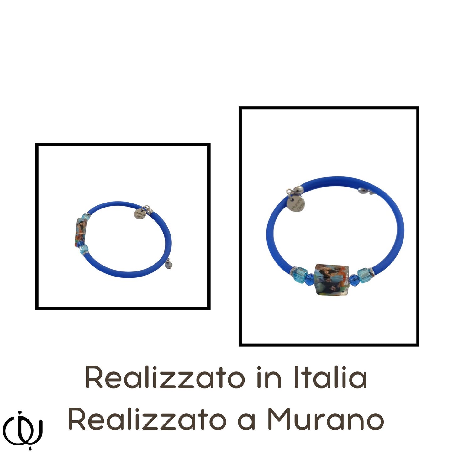 "Alisa" bracelet in Murano glass