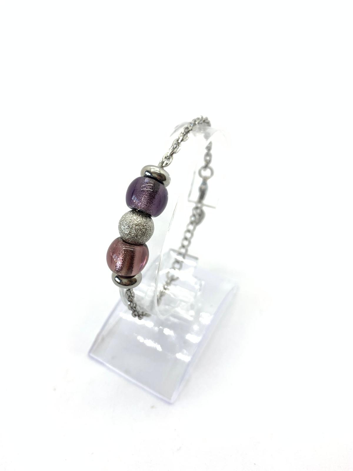 "Cuoricino" necklace in Murano glass