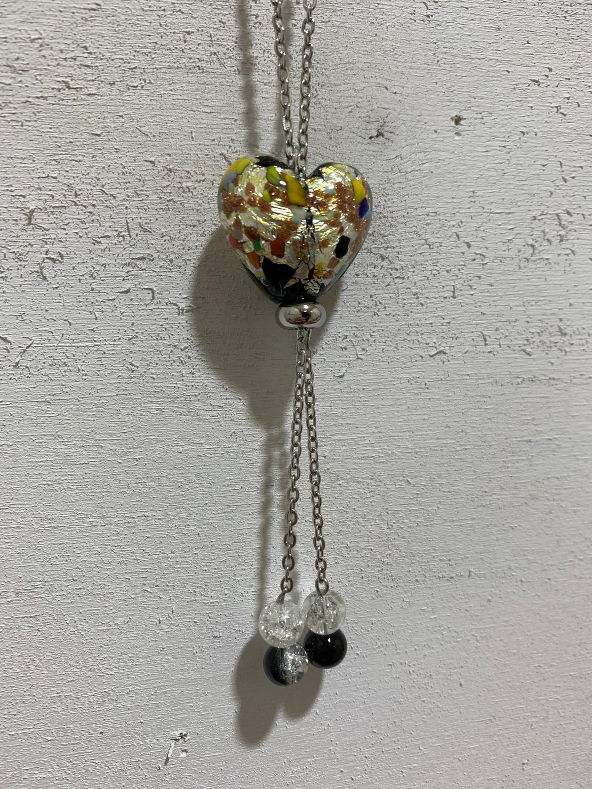 "Venetian" necklace in Murano glass